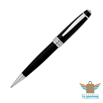 Boligrafo CROSS - AT0452-7 Bailey Lacado Negro
